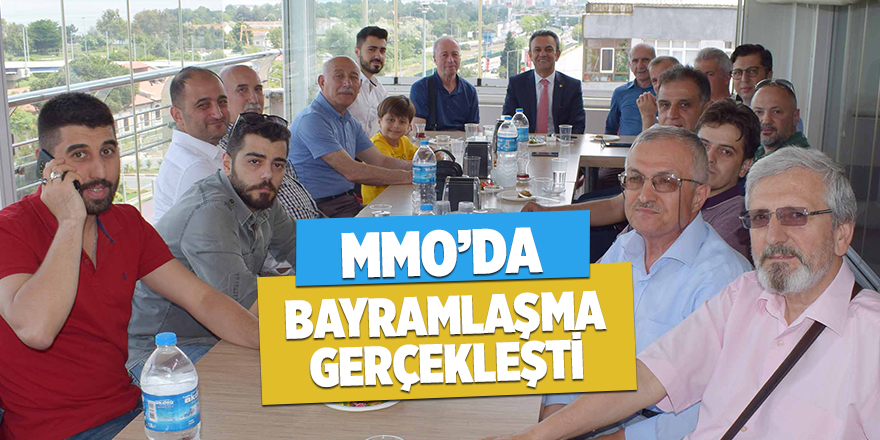 MMO Samsun şubesinde bayramlaşma