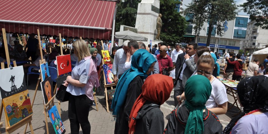 Terme’de TÜBİTAK bilim fuarı sergisi açıldı