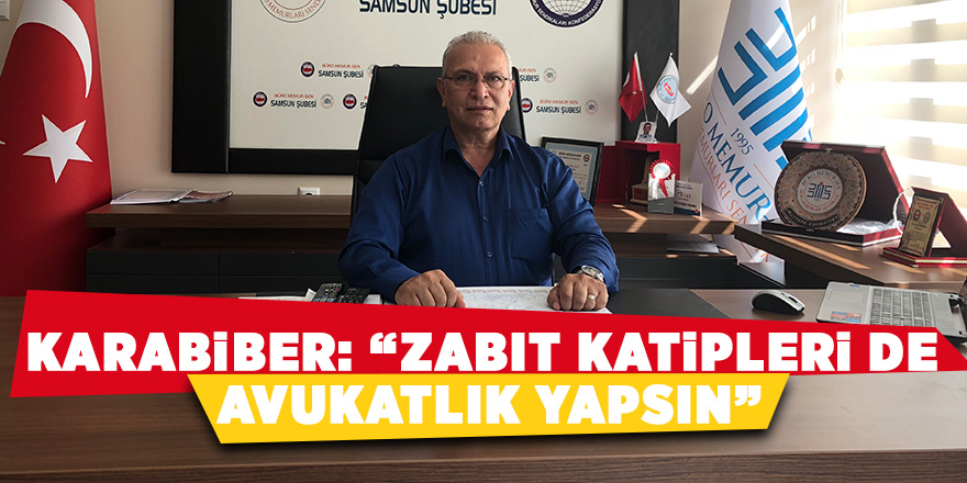 Samsun’da zabıt katiplerinin kariyer isyanı