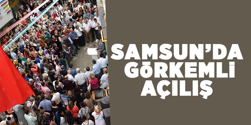 Halk Eğitim Merkezinden görkemli açılış 