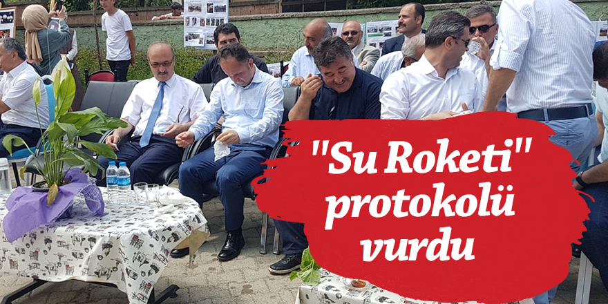 "Su Roketi Projesi’’ neşeli anlar yaşattı