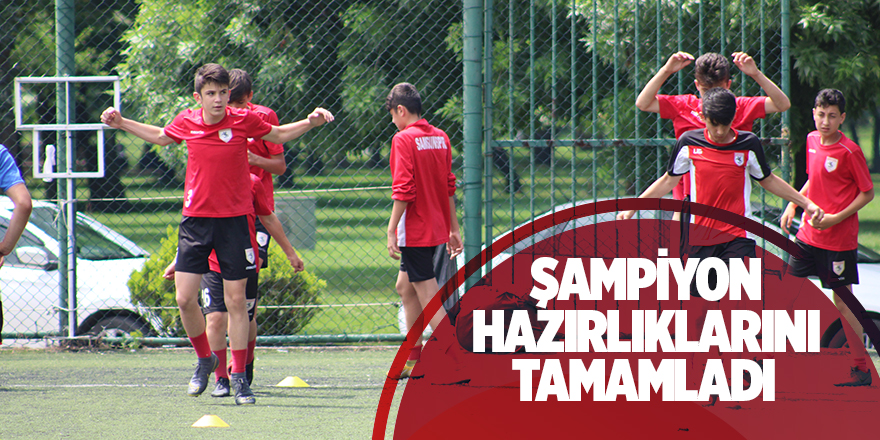 Samsunspor Türkiye şampiyonasına hazır