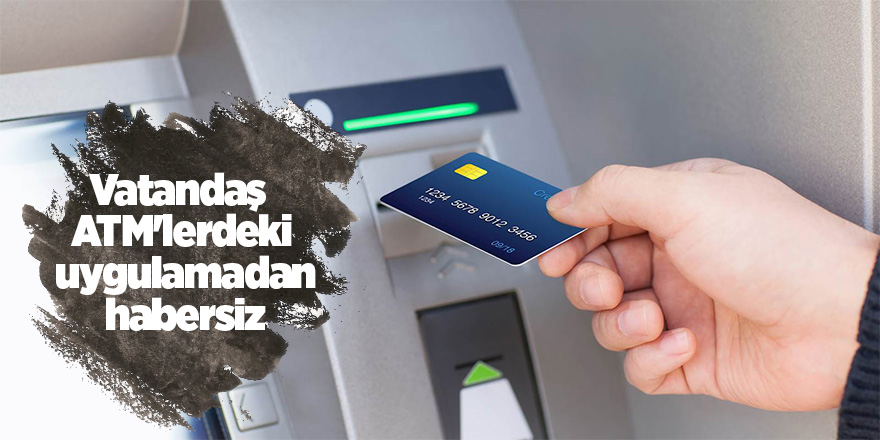 Kamu bankalarının ATM'lerinden ücret alınmıyor