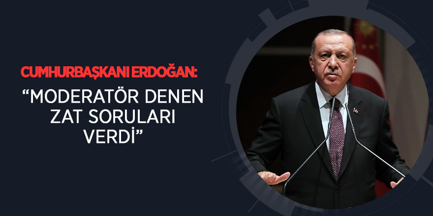 Cumhurbaşkanı Erdoğan'dan ortak yayınla ilgili sert açıklamalarda bulundu