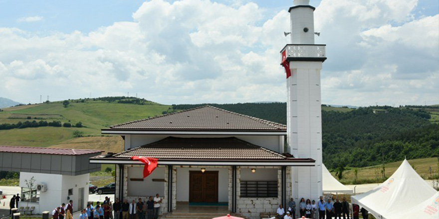 Samsun cezaevinde Adalet Cami hizmete girdi