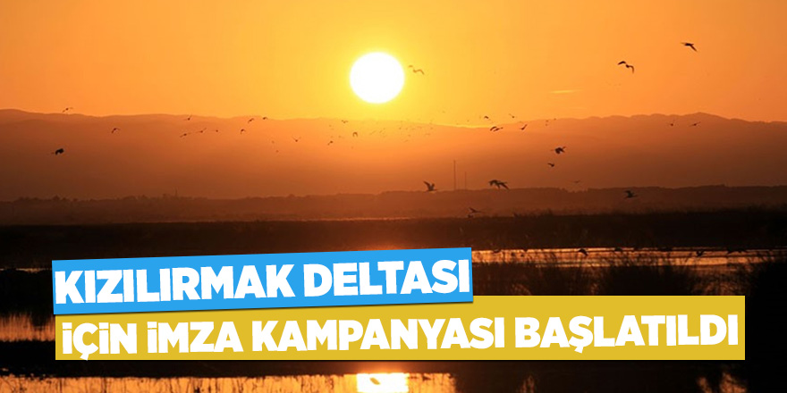 Kızılırmak Deltası'nın doğa fotoğrafçılarına açılması için kampanya