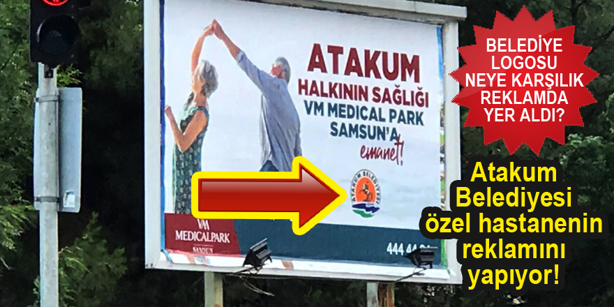 Belediye özel hastanenin reklamını yapıyor! Kaç paraya anlaştınız?