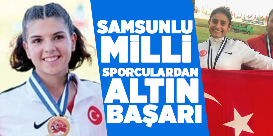 Milli sporculardan büyük başarı 