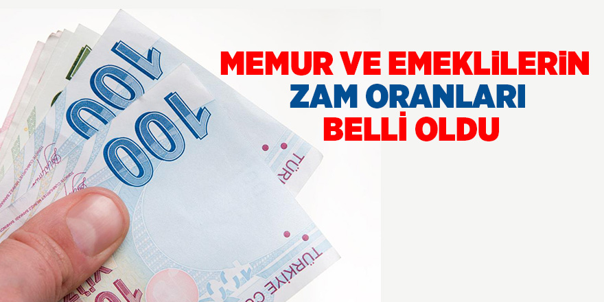 Beklenen haber geldi, zam oranları belli oldu