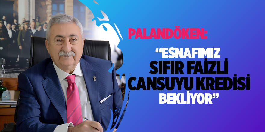 Palandöken, esnafın kredi sorununa değindi