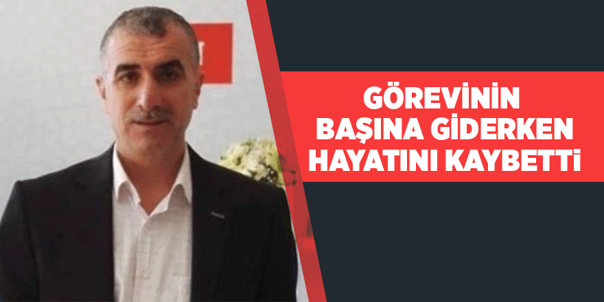 Görev yaptığı hastaneye giderken düşerek hayatını kaybetti 