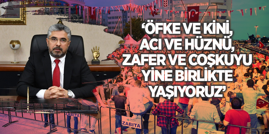 AK Parti İl Başkanı Aksu’dan 15 Temmuz mesajı