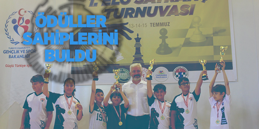 '1. Elo Satranç Turnuvası"nda' ödüller verildi