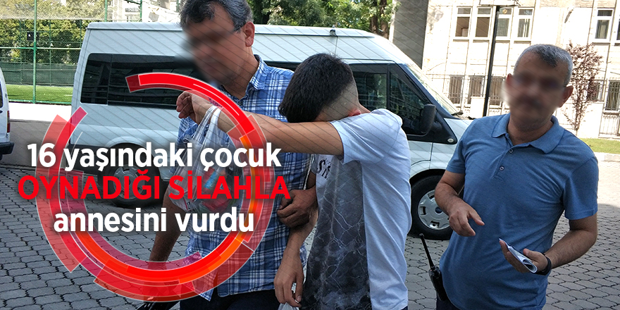 Samsun'da yolda bulduğu silahla annesini boynundan vurdu