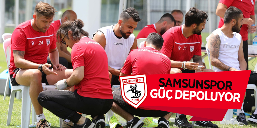 Samsunspor hazırlıklarını sürdürdü