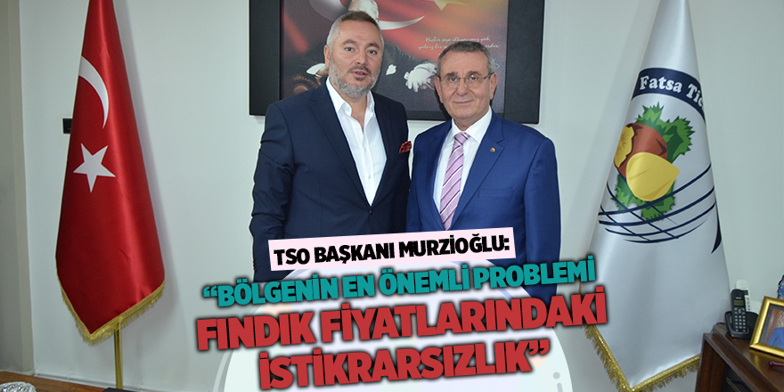 TOBB Başkan Yardımcısı Murzioğlu Fatsa’da sorunları dinledi