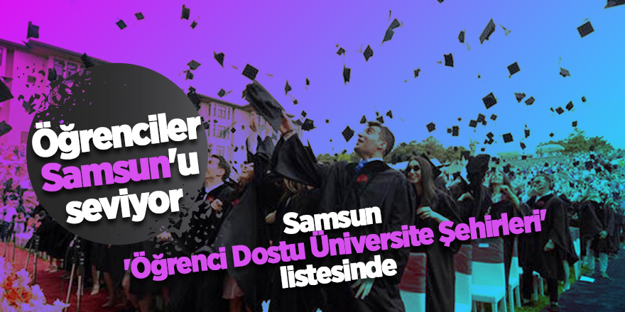 Öğrenciler Samsun'a oy verdi 