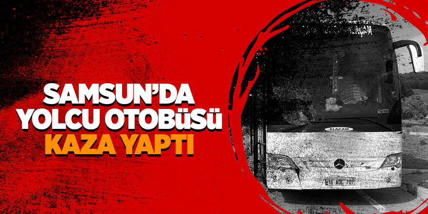 Yolcu otobüsü kamyonetle çarpıştı: 2 yaralı 