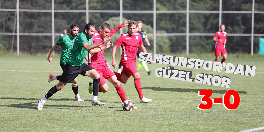 Samsunspor 3-0 Kocaelispor 