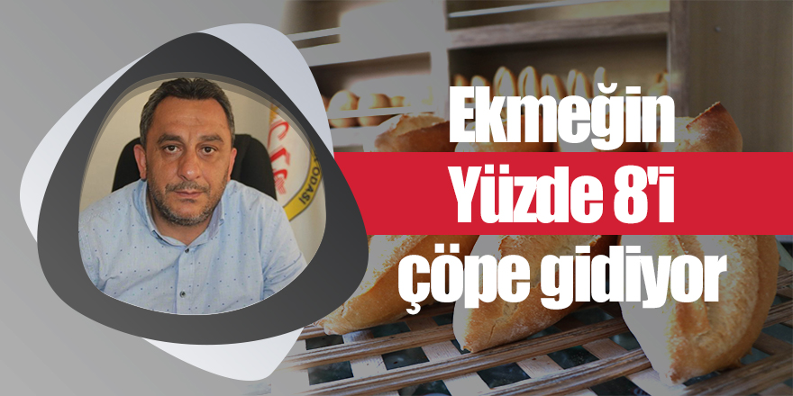 Samsun'da ekmek israfı