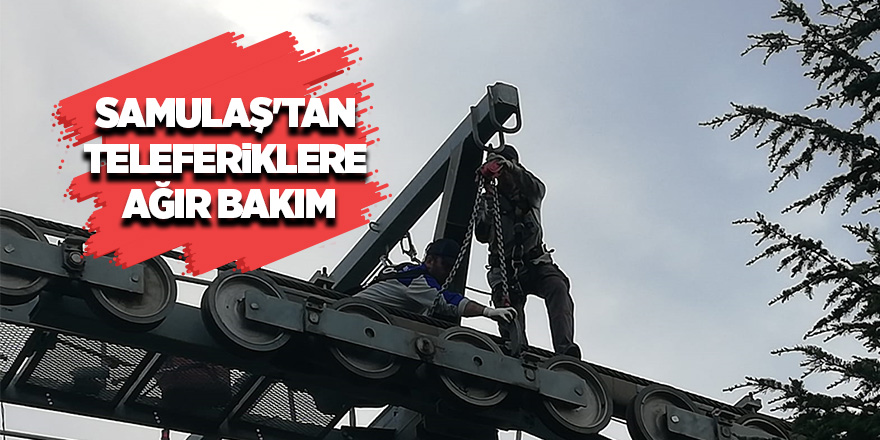 Samsun’da teleferikler kontrol altında