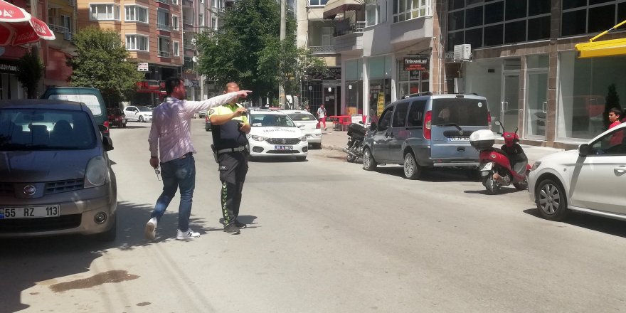 Samsun'da çocuğa otomobil çarptı