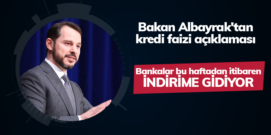 Bakan Albayrak müjdeyi verdi