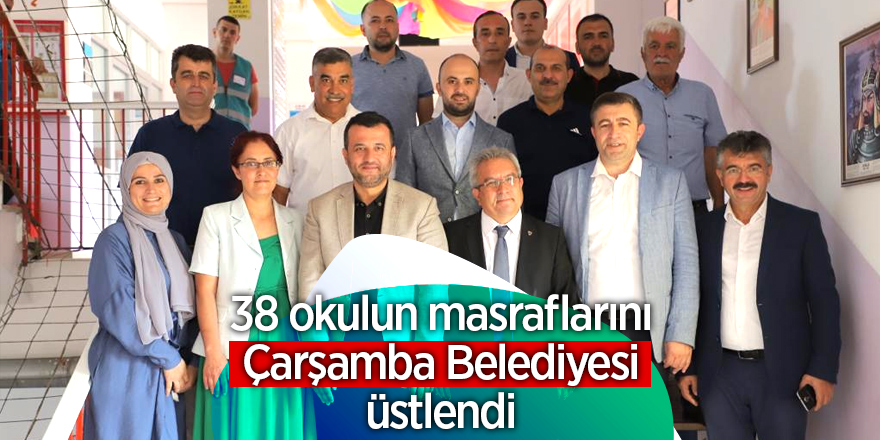 Çarşamba Belediyesi’nden eğitime büyük katkı