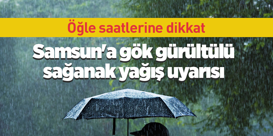 Samsun’da hava durumu 