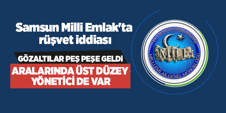 Samsun Milli Emlak'ta skandal