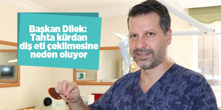 Diş hekimlerinden bayram öncesi kürdan uyarısı