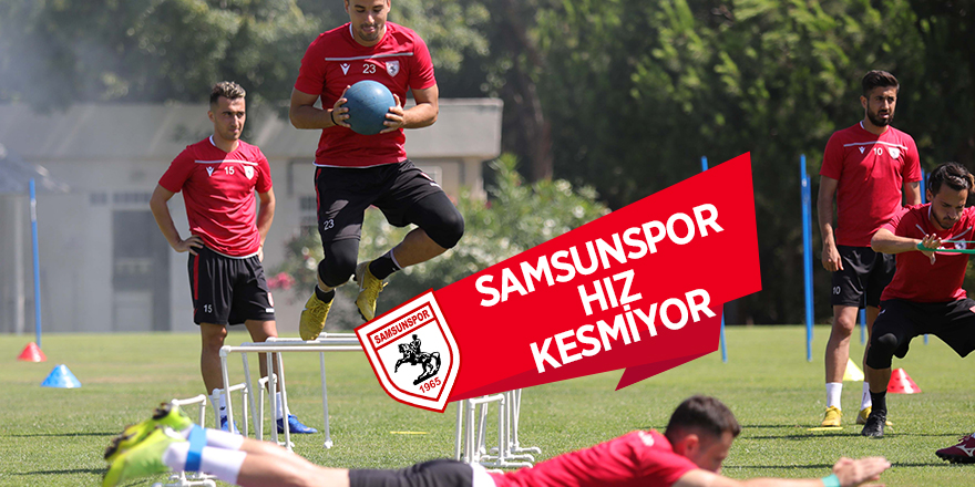 Samsunspor hız kesmiyor