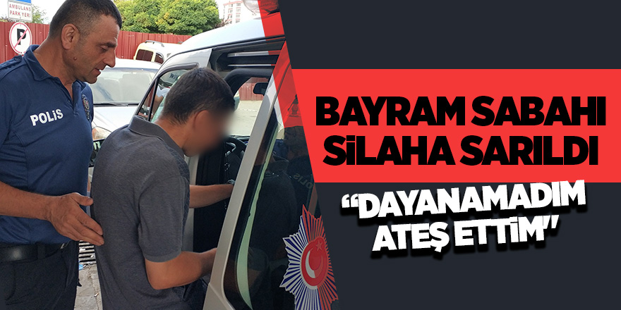 Samsun'da uyarılara rağmen bayramda yine ateş ettiler