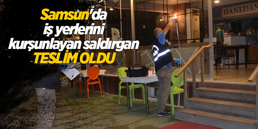 17 yaşındaki silahlı saldırgan teslim oldu