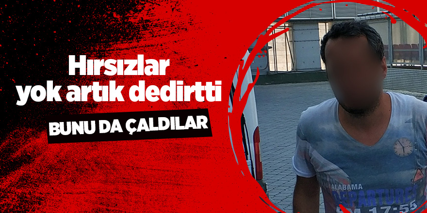 Caminin kubbesindeki kurşun levhaları çaldılar 