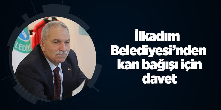 İlkadım kan bağışlıyor