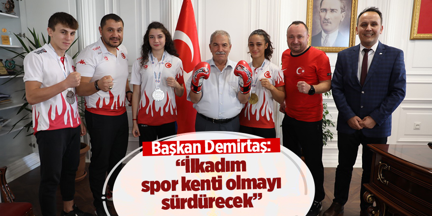 İlkadımlı sporcular başarıya doymuyor