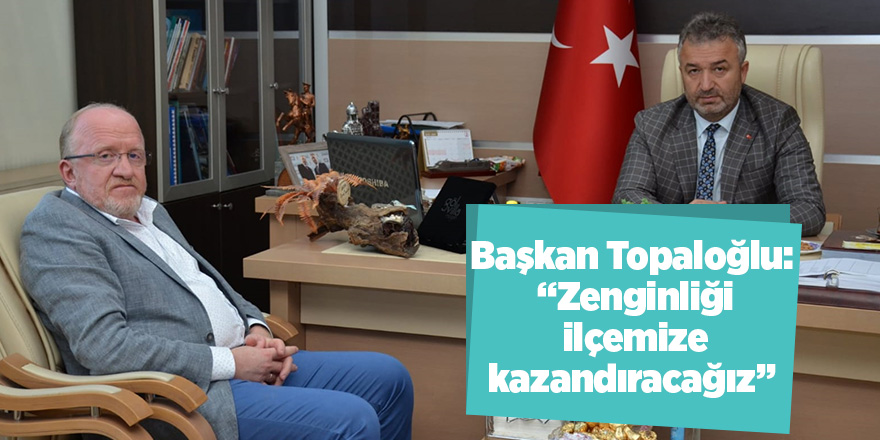 Rektör Aydın’dan Başkan Topaloğlu’na ziyaret