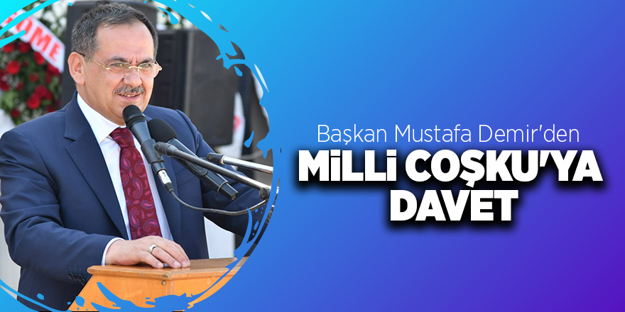 Samsunlular meydanda buluşacak