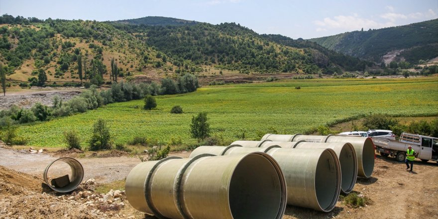 Vezirköprü Ovası Sulaması 2. Kısım İnşaatı çalışmaları sürüyor