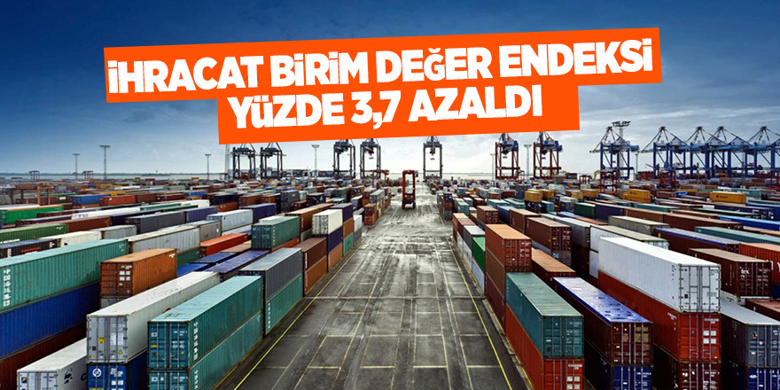 Temmuz ayı dış ticaret endeksleri açıklandı