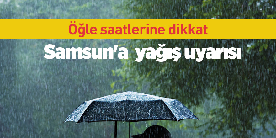 Samsun’da hava durumu