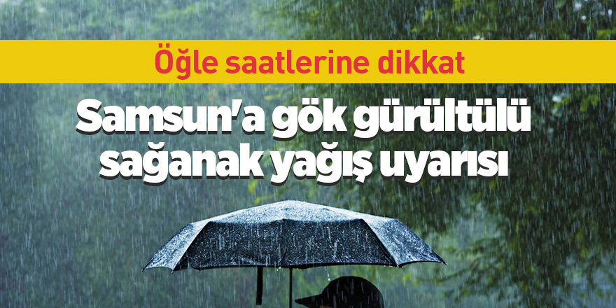 Samsun’da hava durumu