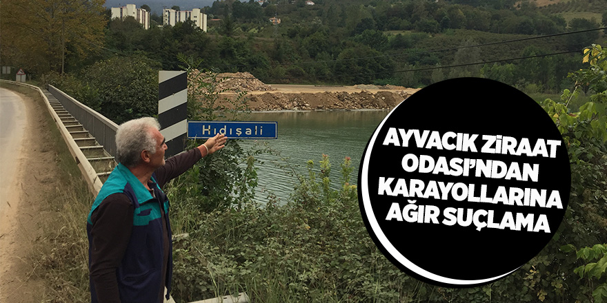 Başkan Avcı: Dere yatağına taş ve moloz yığılmasına göz yumuluyor