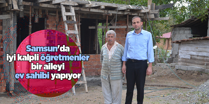 Samsun'da öğretmenlerden örnek davranış