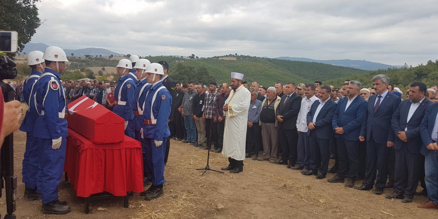 Kazada hayatını kaybeden uzman çavuş toprağa verildi