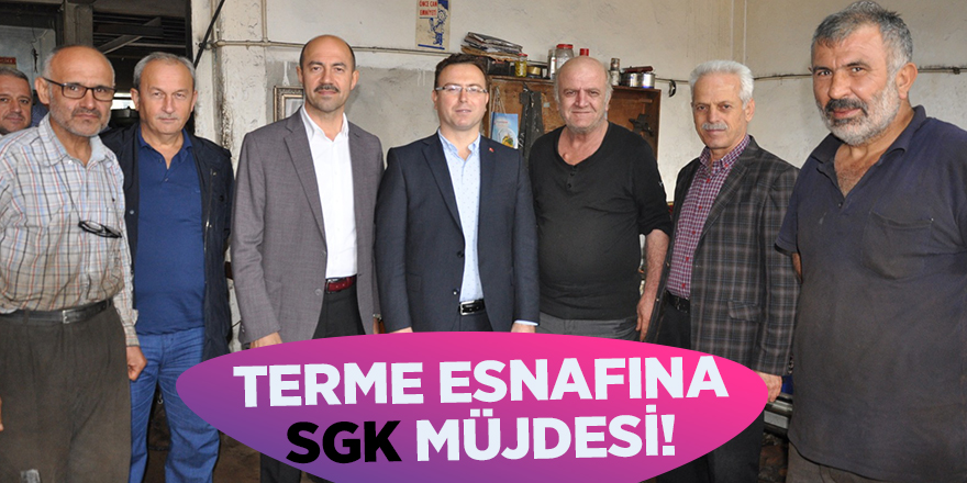 Terme esnafına SGK müjdesi