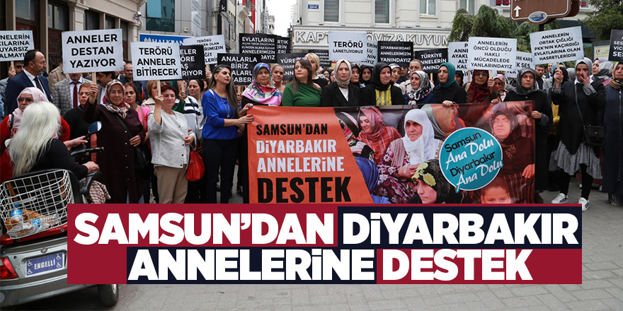 Diyarbakır annelerine kadın desteği