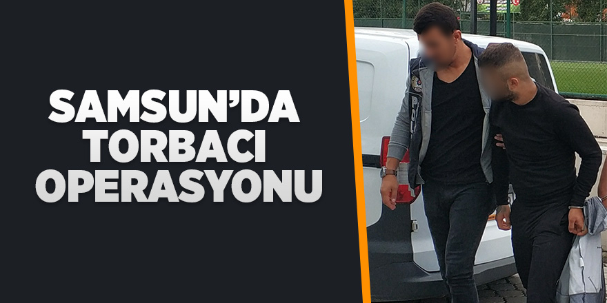 Samsun’da uyuşturucu operasyonu: 1 gözaltı