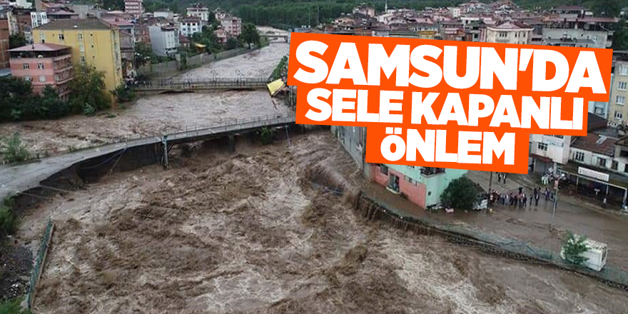 Terme Çayı'na 2 adet sel kapanı yapılacak